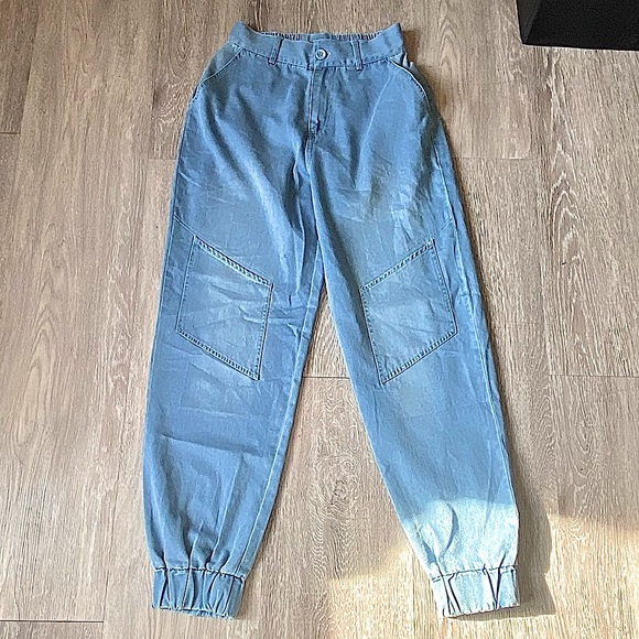 nANA judy Denim - DOLLS KILL ~ NANA JUDY (NWOT) - Matria Denim Jeans - Cargo Style - Size Small